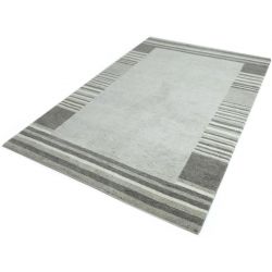 Svetlo šedý vlnený koberec Nordic Pur Terra T-605