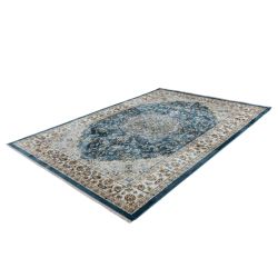 Strojový koberec s perzským vzorom Classic 700 Blue