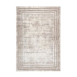 Béžovo šedý moderný odolný koberec Paris 502 taupe