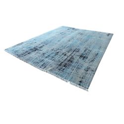 Geometrický dizajnový koberec Empire as 02 Blau