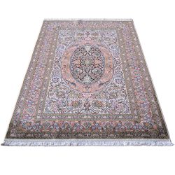 Klasický pastelovo zelený koberec Kashmir Rayon