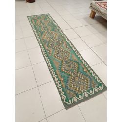 Obojstranný vlnený runner Kelim