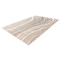 Mramorový svetlo bežový koberec Sedef 402 sb