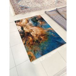 Iránsky hodvábny strojový koberec Heaven