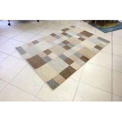 Vlnený moderný ručne tkaný koberec Daleo d-1001