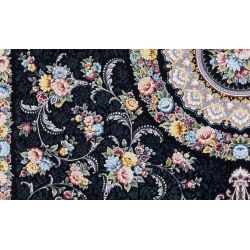 Iránsky strojový behúň Acra Gol Afshan dark blue