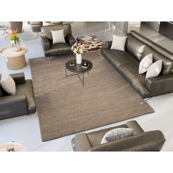 Vlnený jednofarebný koberec...