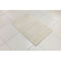 Vlnený jednofarebný ručne tkaný koberec Daleo 100 Uni Beige