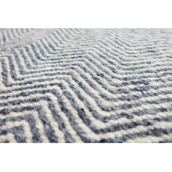 Vlnený zátažový obojstranný koberec Dhurrie Wool