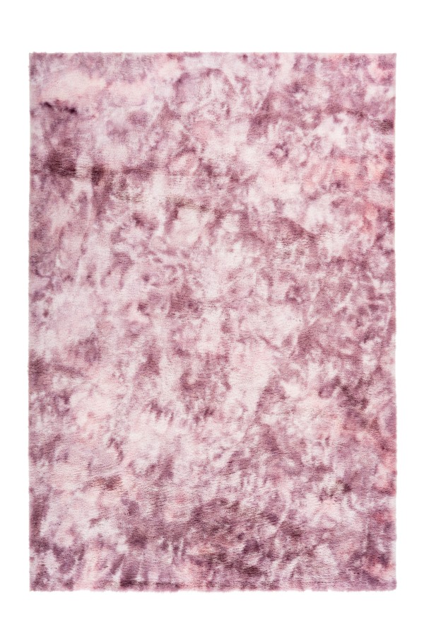 Plyšový koberec Bolero rúžová (odtiene bordovej) strakatý