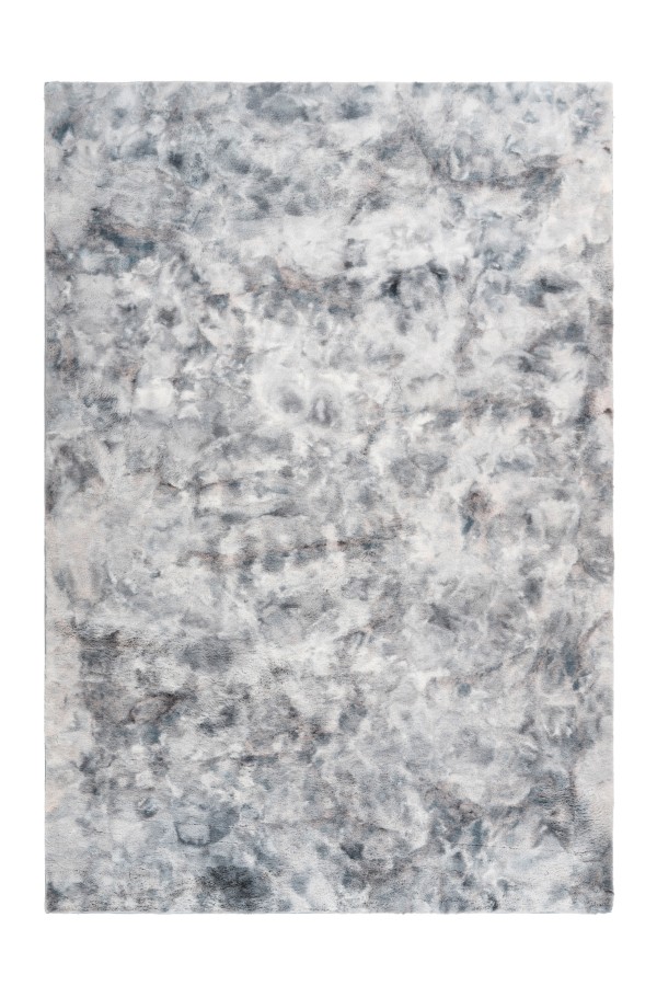 Plyšový koberec Bolero šedá strakatý