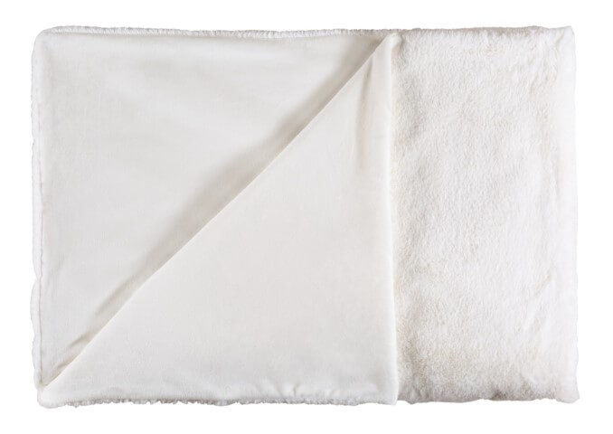 Ivory plyšová deka z kolekcie Heaven Blanket